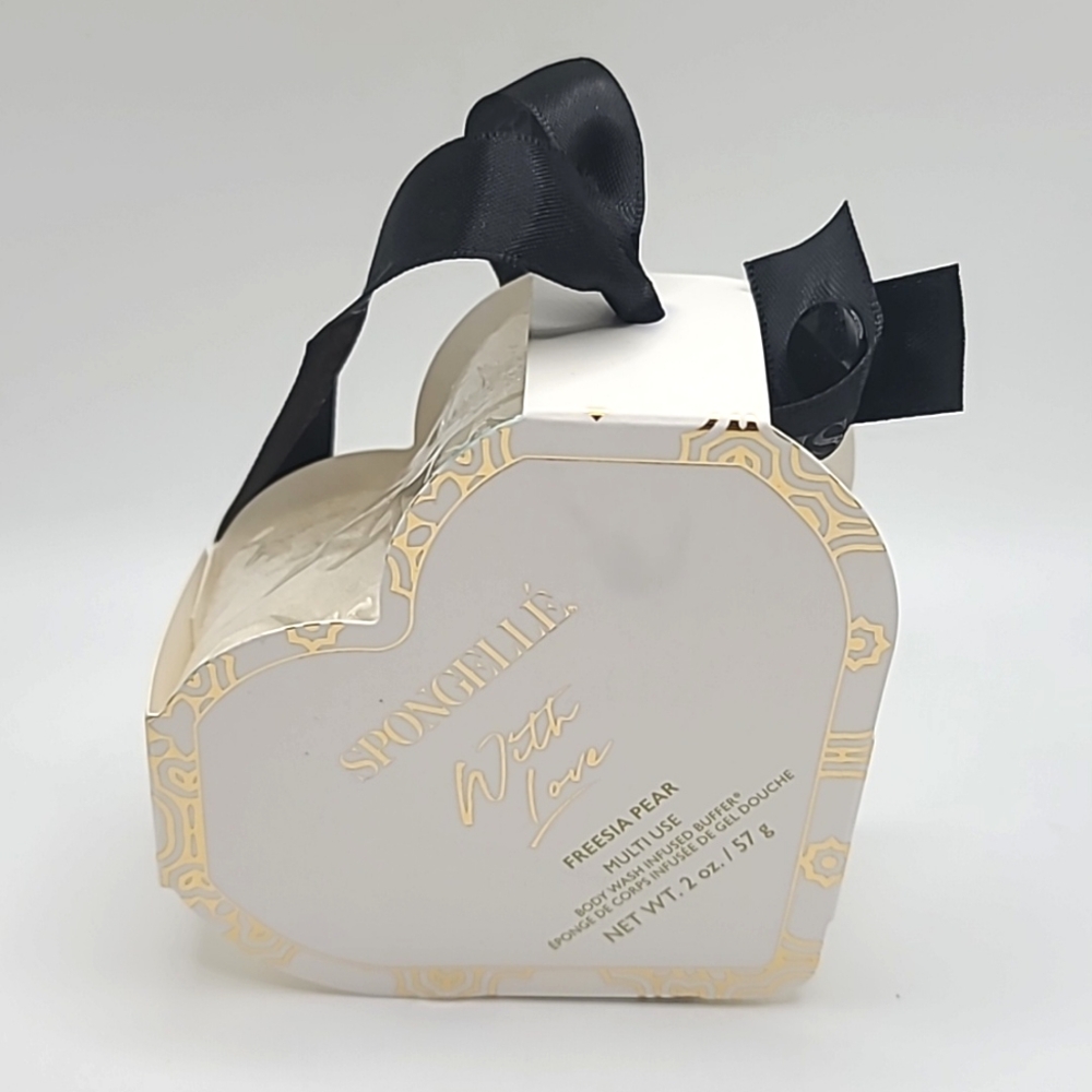 Spongelle With Love Freesia Pear Body Wash Infused Buffer